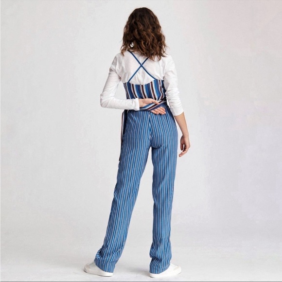 Rag & Bone Felix Striped Silk Jumpsuit - Picture 16 of 16
